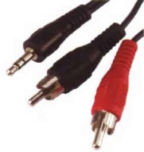 CABO 1P2 X 2 RCA MACHO 1LINHA