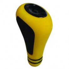 Manopla Sport Line Amarelo/Preto Autopoli