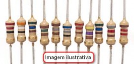 RESISTOR 100R 1/4 W ( PACOTE C/ 10PCS )