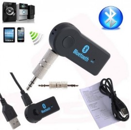 RECEPTOR BLUETOOTH P2 USB ADAPTADOR AUDIO ENTRADA AUXILIAR RECARREGAVEL