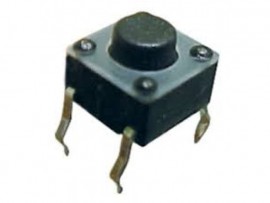 CHAVE TACT SWITCH 4 PINOS 6X6X5,0 MM
