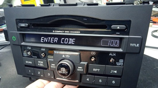 CDIGO RADIO HONDA