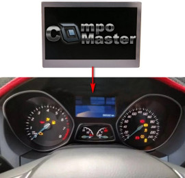 DISPLAY ( COM ABAS ) TELA LCD VELOCIMETRO PAINEL FORD FOCUS TITANIUM Lq042t5dz14b 